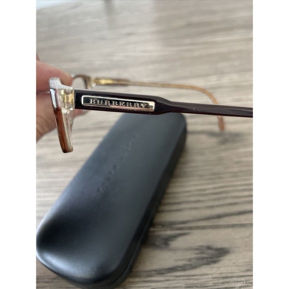 Burberry B2004 3023 52/16 140 Italy Designer Eyeglass Frames Glasses With Case - Picture 5 of 9